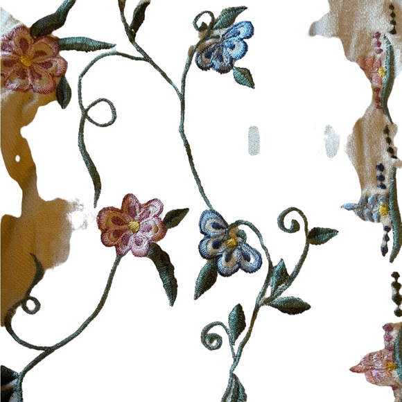 La Scelta Cotton Embroidered Vest - Picture 5 of 6